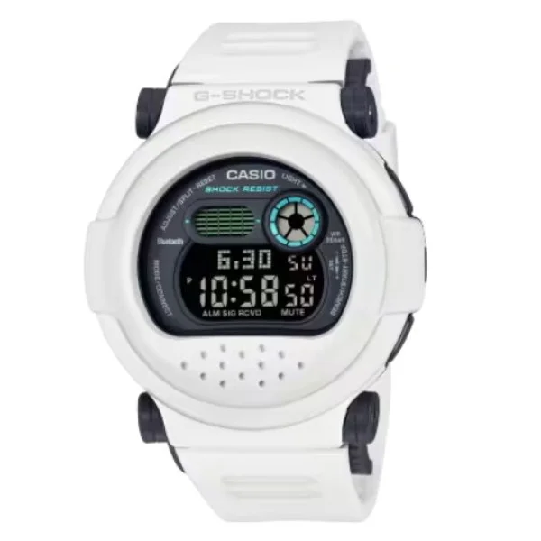 Casio G-Shock White Band Digital Watch for Men - G-B001SF-7DR